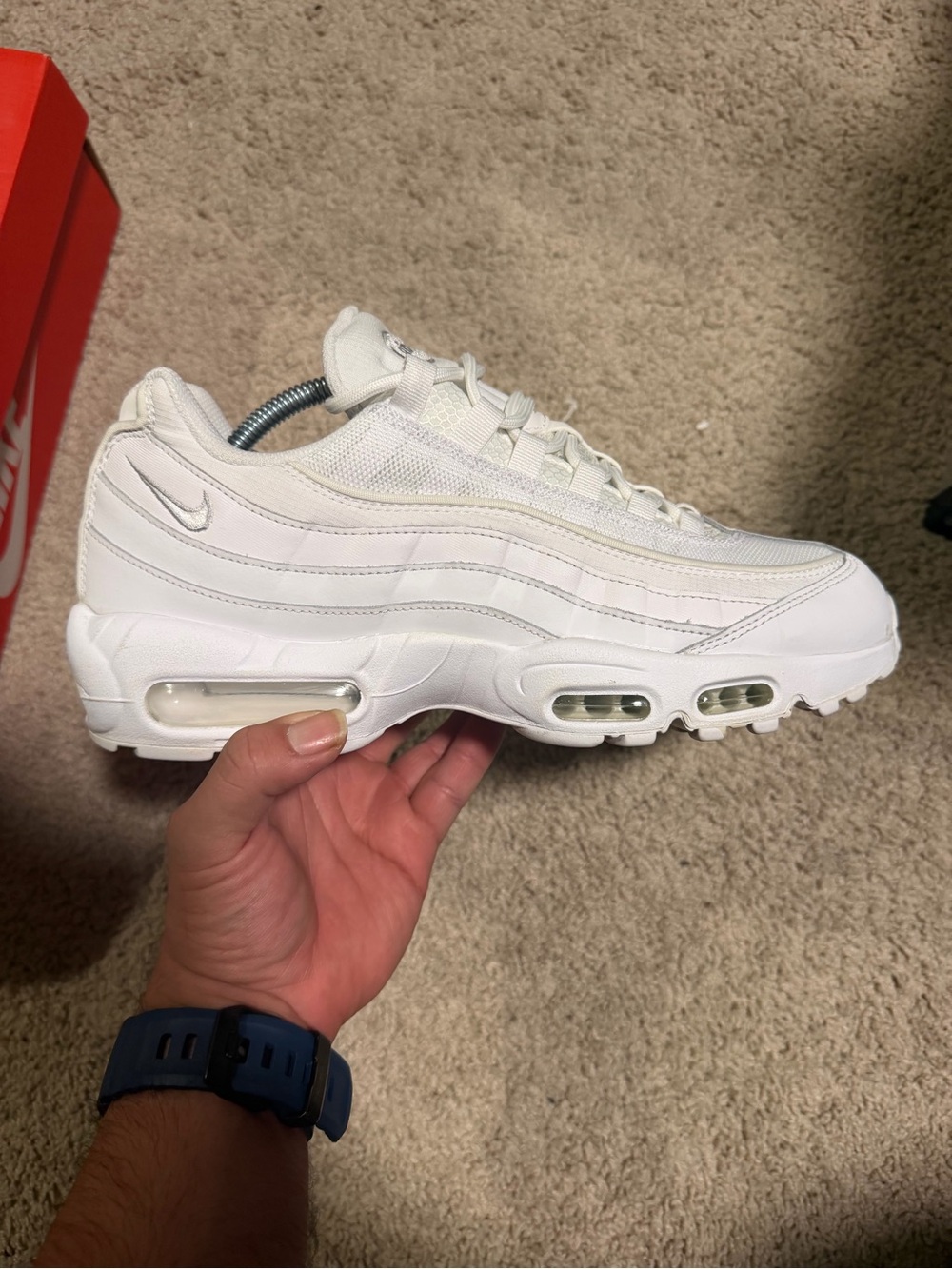 Nike Air Max 95 Essential ‘Triple White’